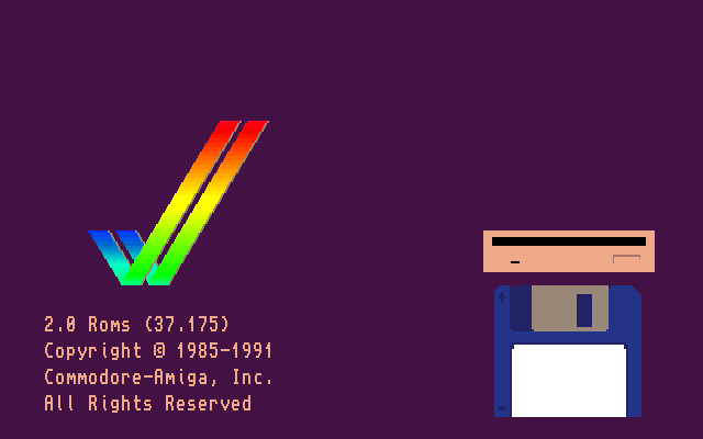 Tela Commodore Amiga